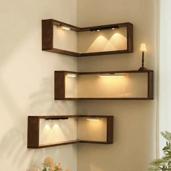 Chic Corner Wall Shelf