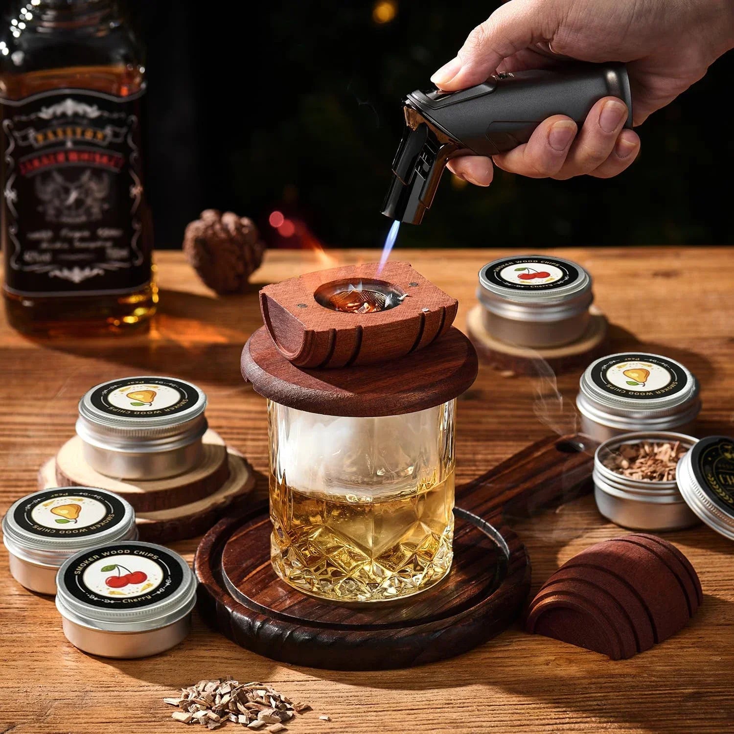 Craft Cocktail Smoker Kit with Wood Chips