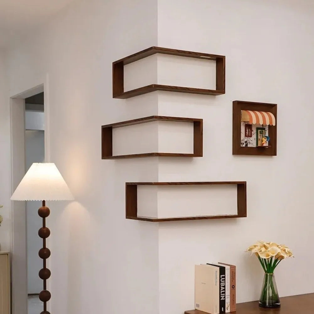 90 Degree Corner Wall Floating Shelf