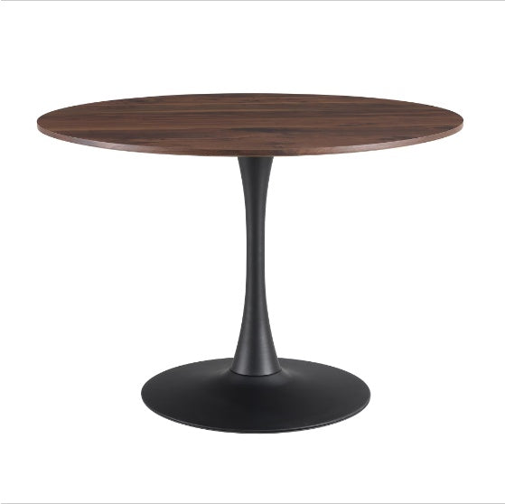 Natural Wood Tulip Table, Round